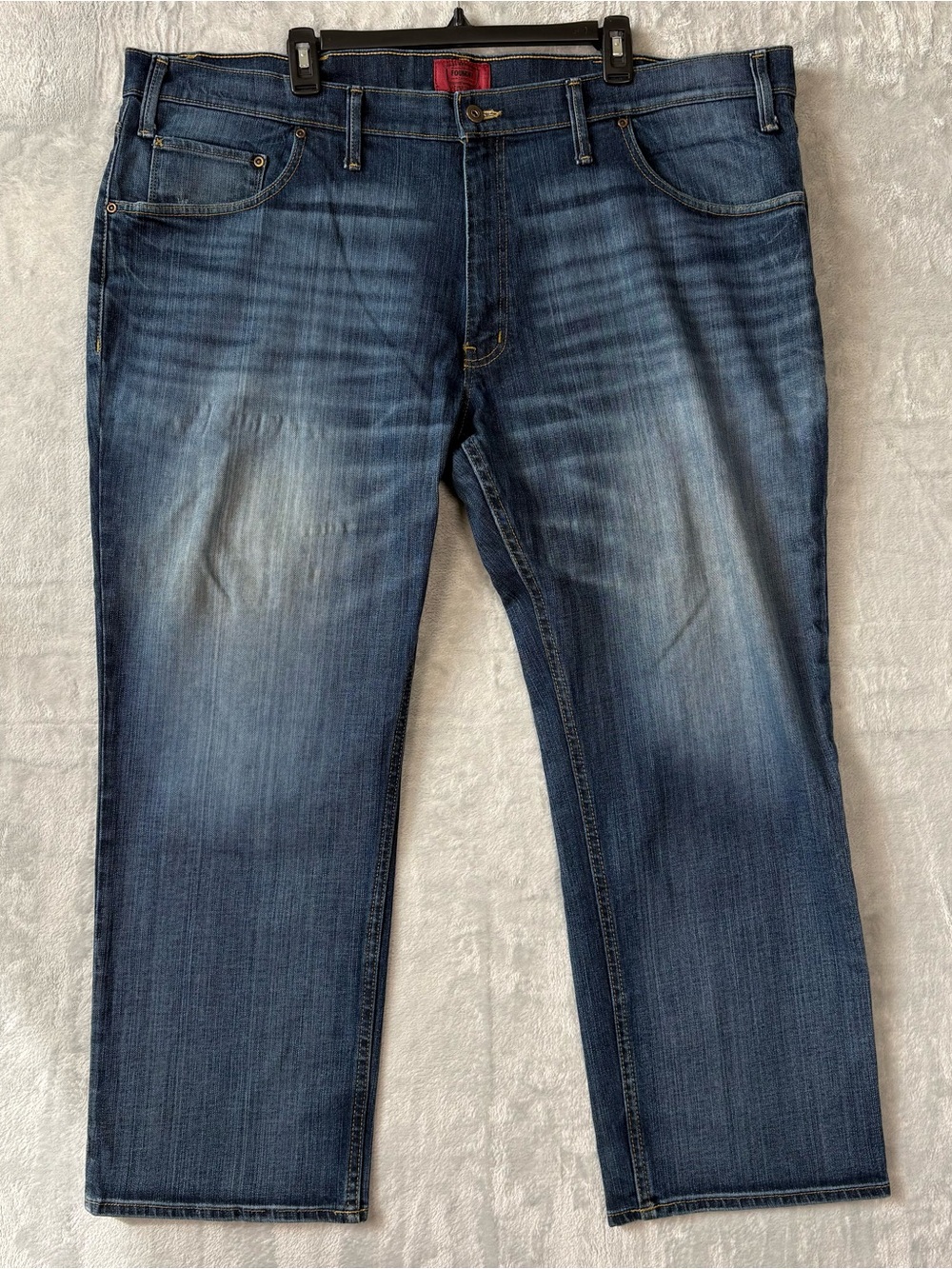 Foundry Supply Jeans Men Size 48 x 29 Blue Straight Flex Measures 46x28
